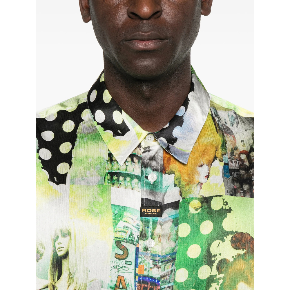 Graphic-Print Long-Sleeve Shirt