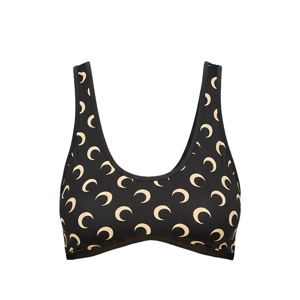 Marine Serre Moon-print Top Bra