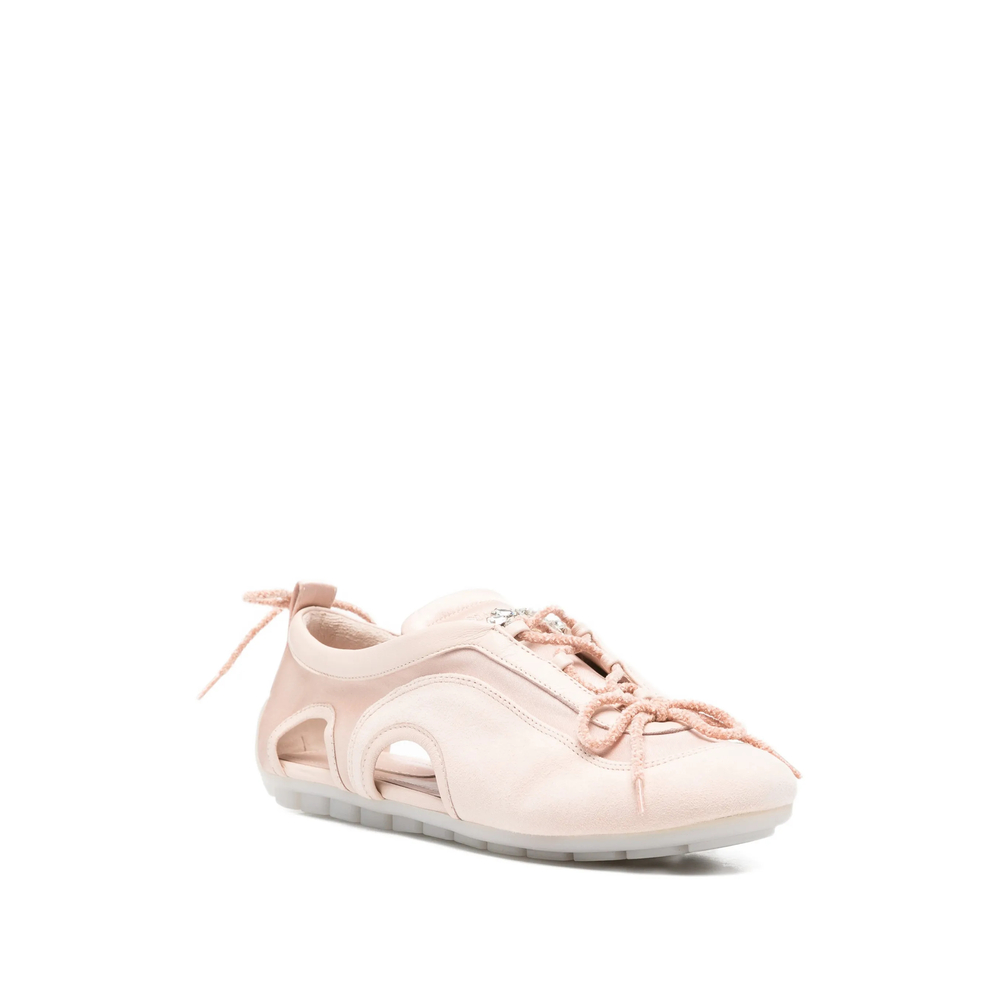 Cutout Ballerina Grip Sneakers