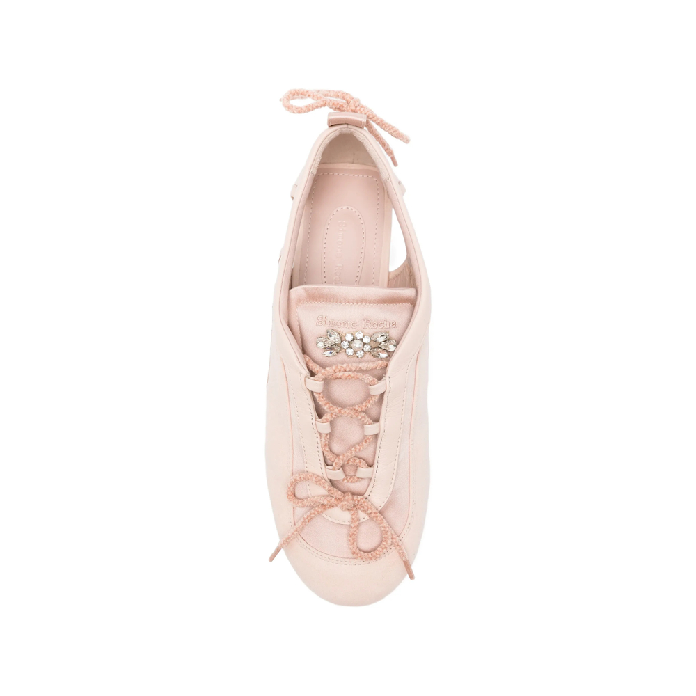 Cutout Ballerina Grip Sneakers