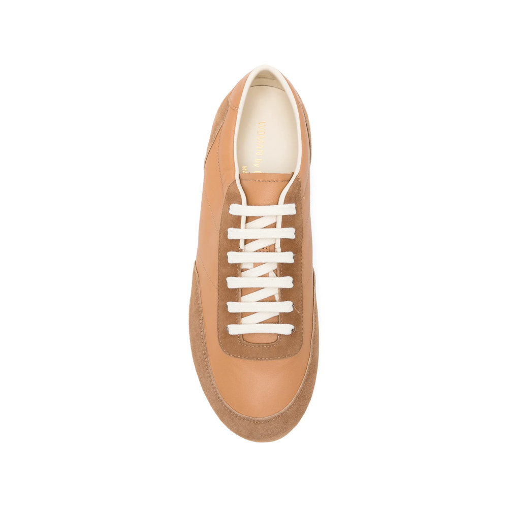 Suede Panel Sneakers