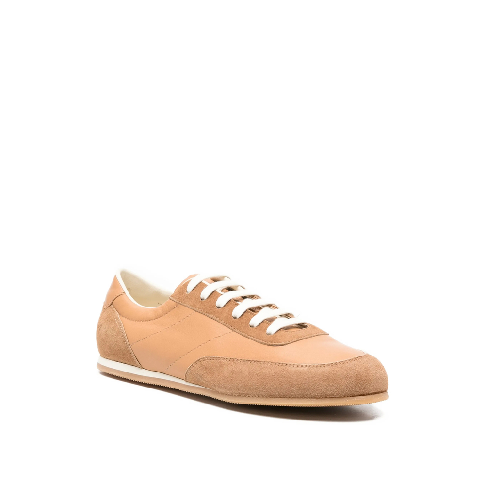 Suede Panel Sneakers