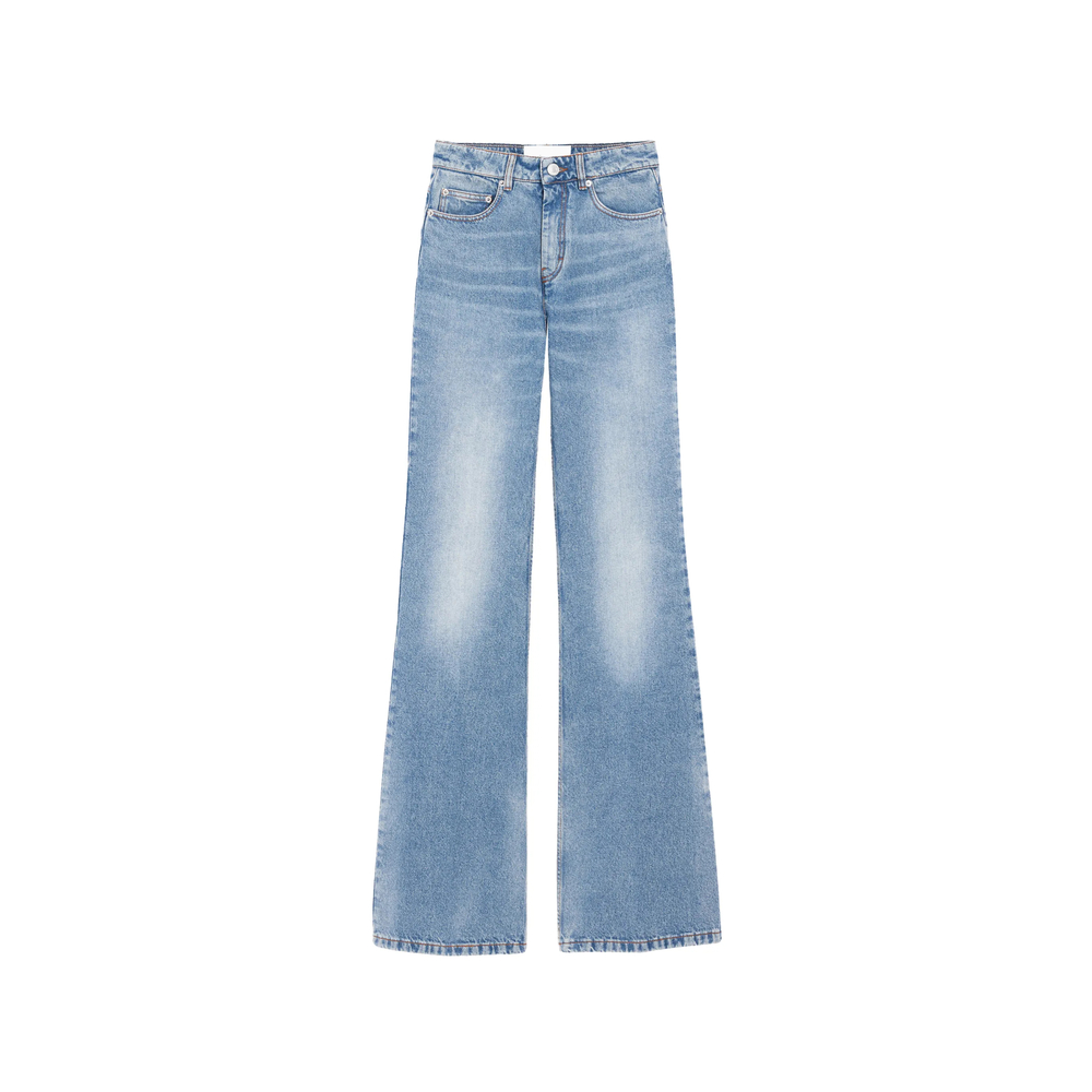 Jean Flare en coton Ami Paris