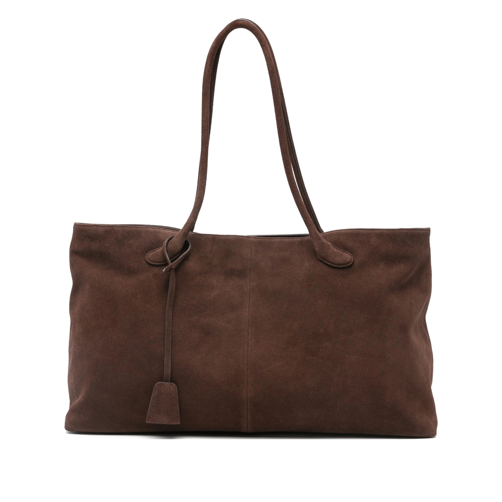 Low Classic Suede Shoulder Bag