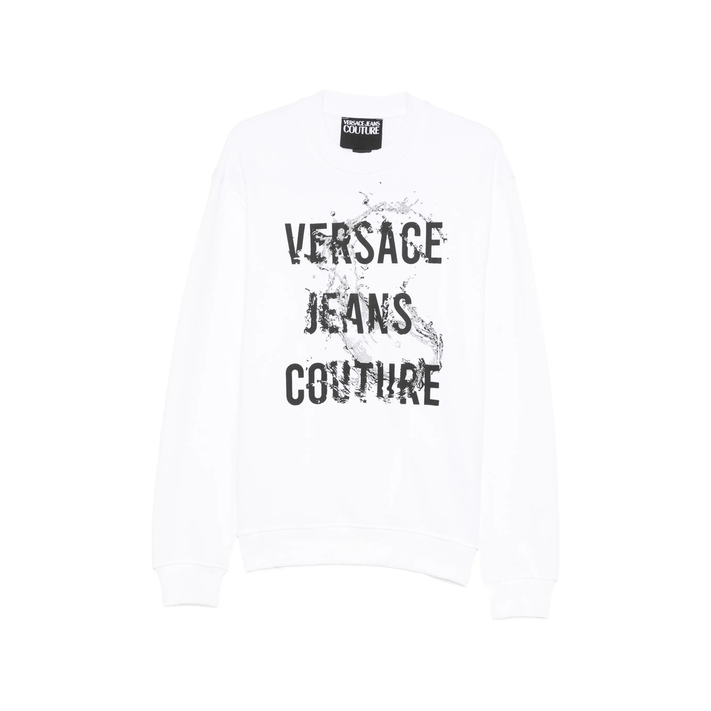 Versace Jeans Couture Printed Crew-neck Sweatshirt
