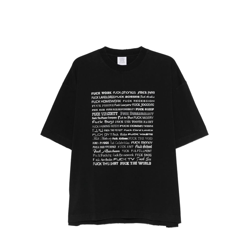 Vetements Printed T-shirt