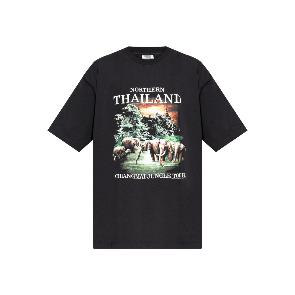 Vetements Northern Thailand Chiangmai Jungle Tour T-shirt