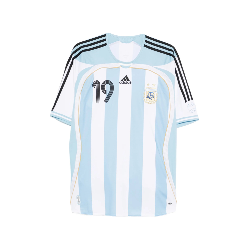 Adidas Striped-pattern T-shirt