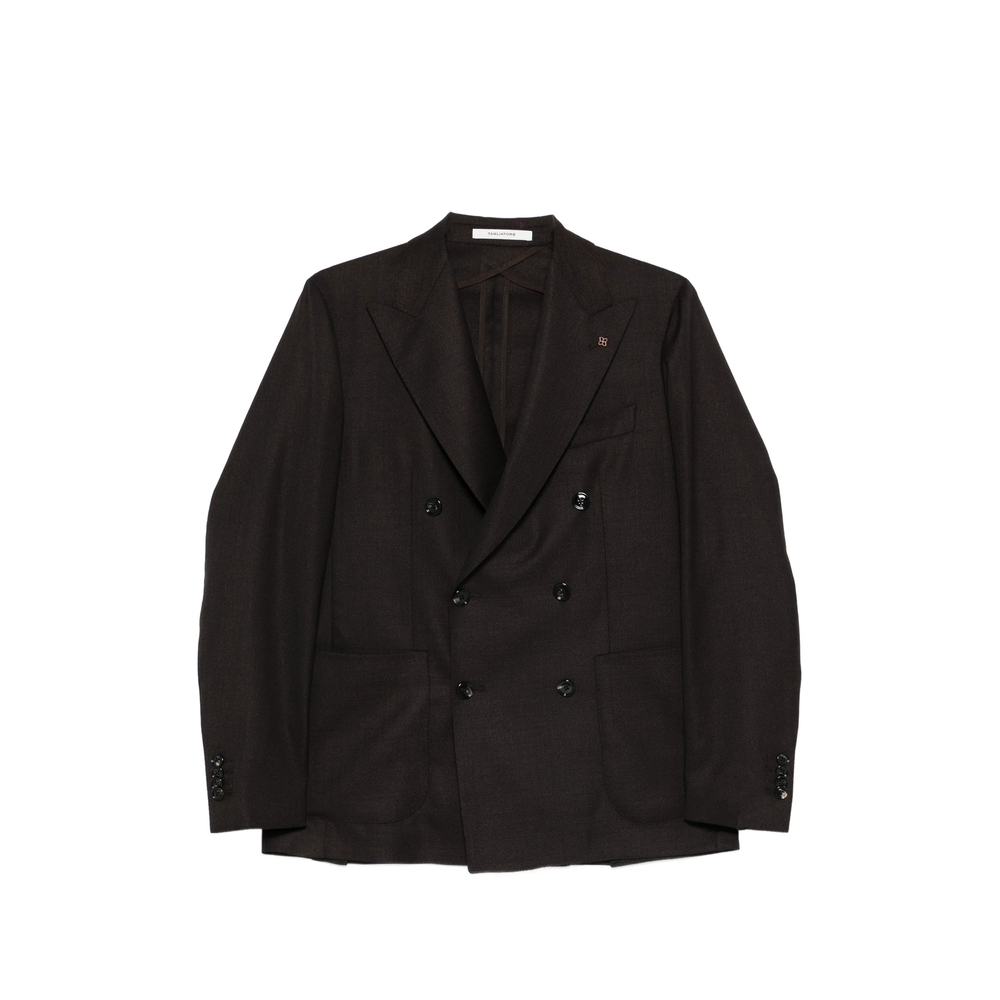 Tagliatore Double-breasted Peak-lapel Blazer