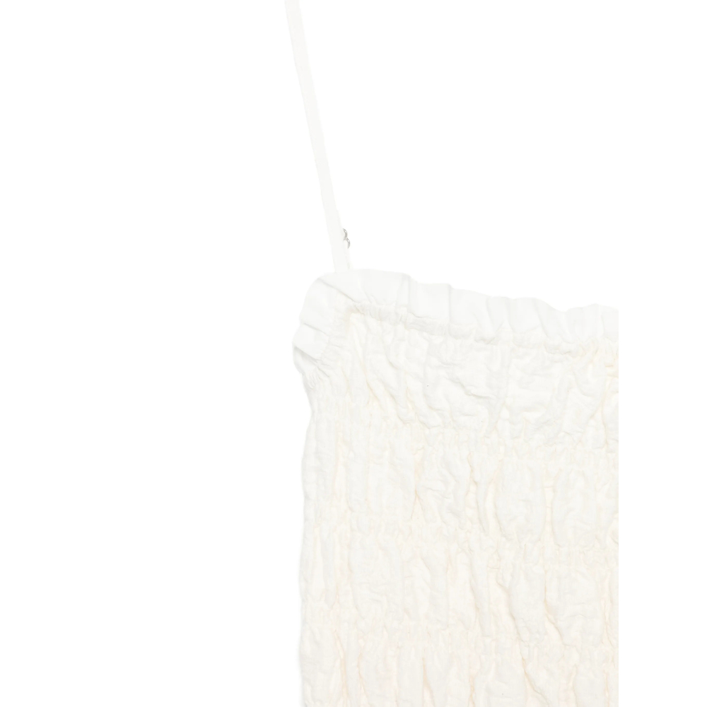 Ruffled Strap Top