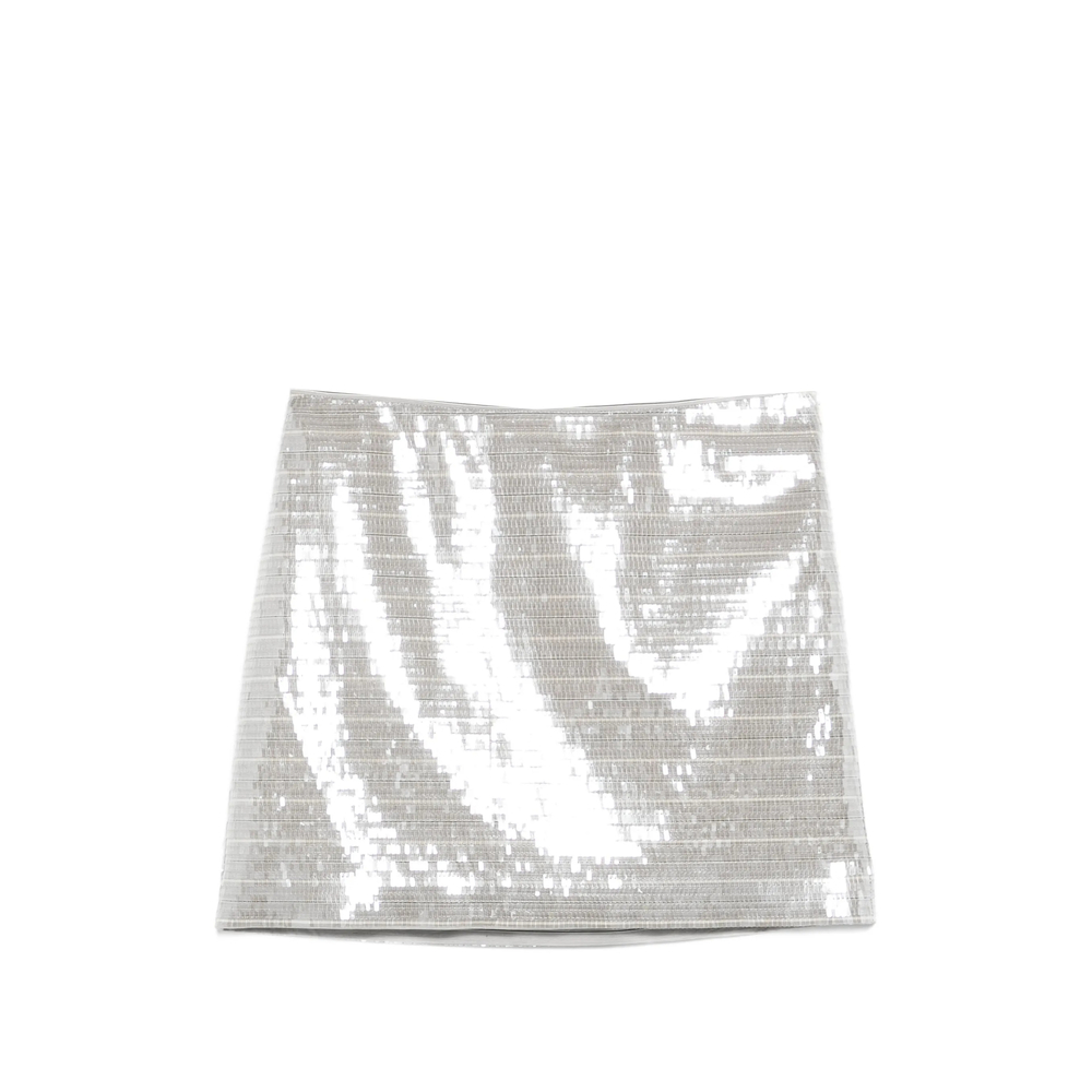 System Sequin-embellished Mini Skirt