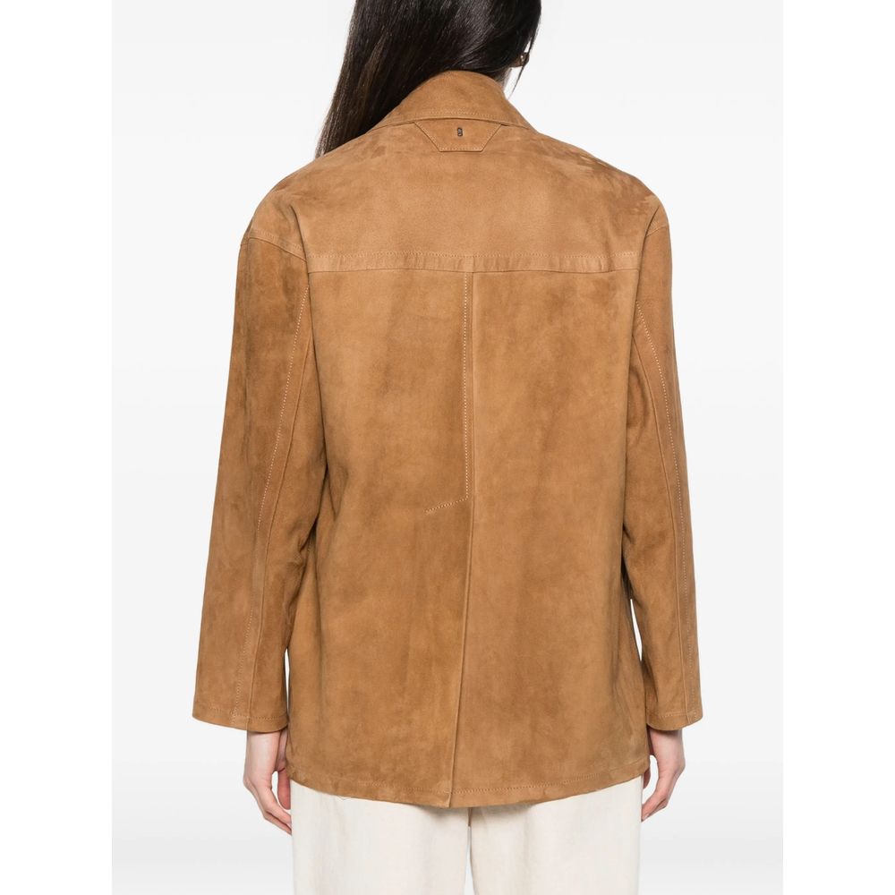 Button-Up Patch-Pocket Jacket
