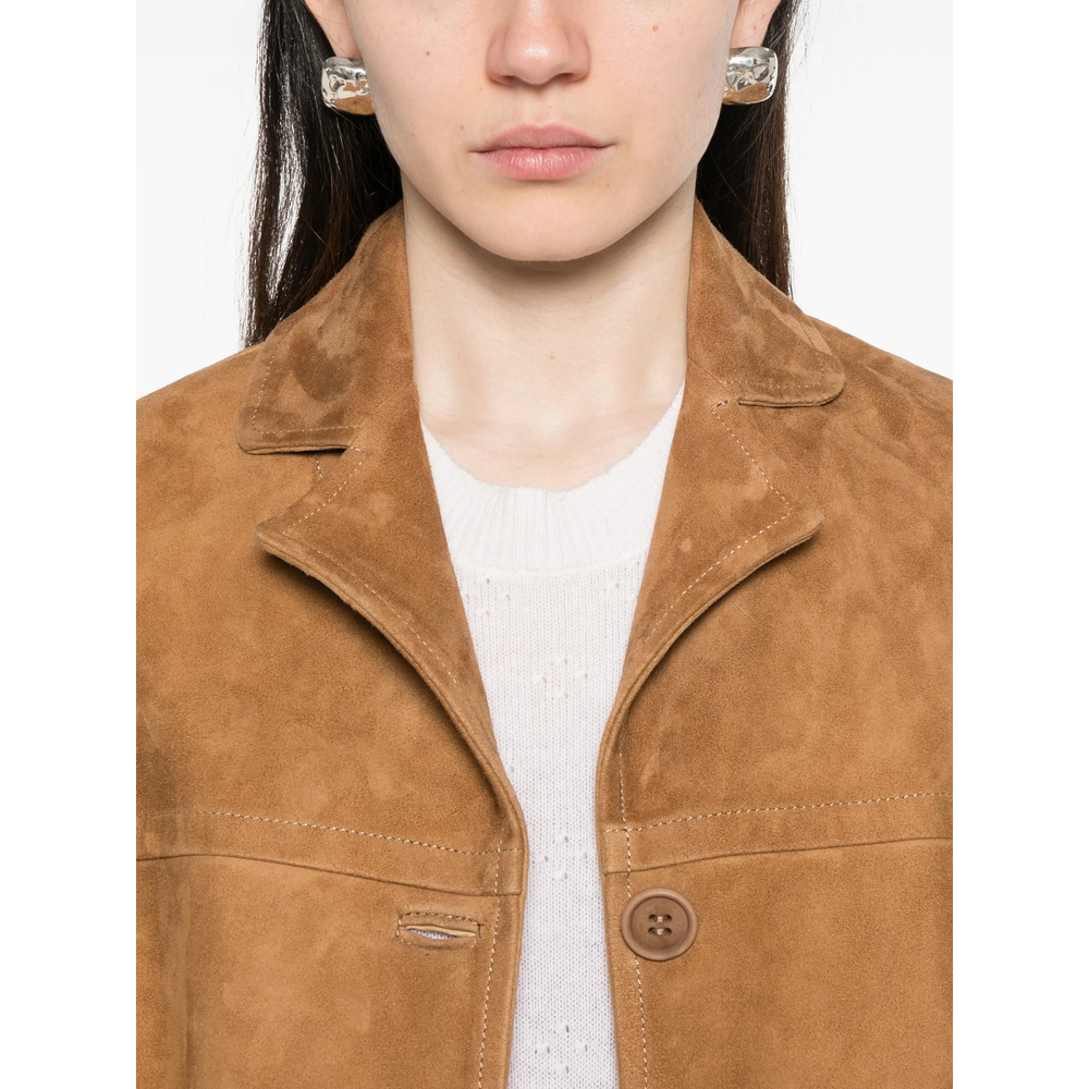 Button-Up Patch-Pocket Jacket