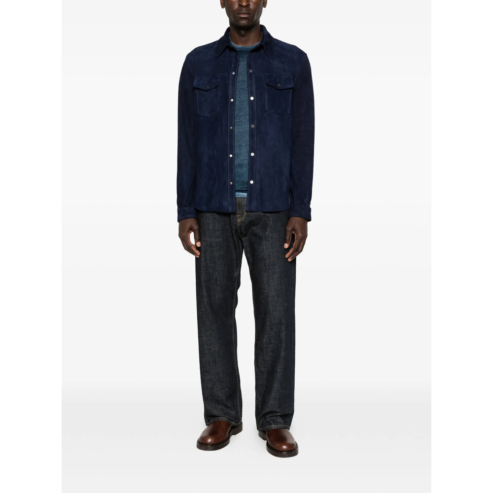 Suede Shirt Jacket
