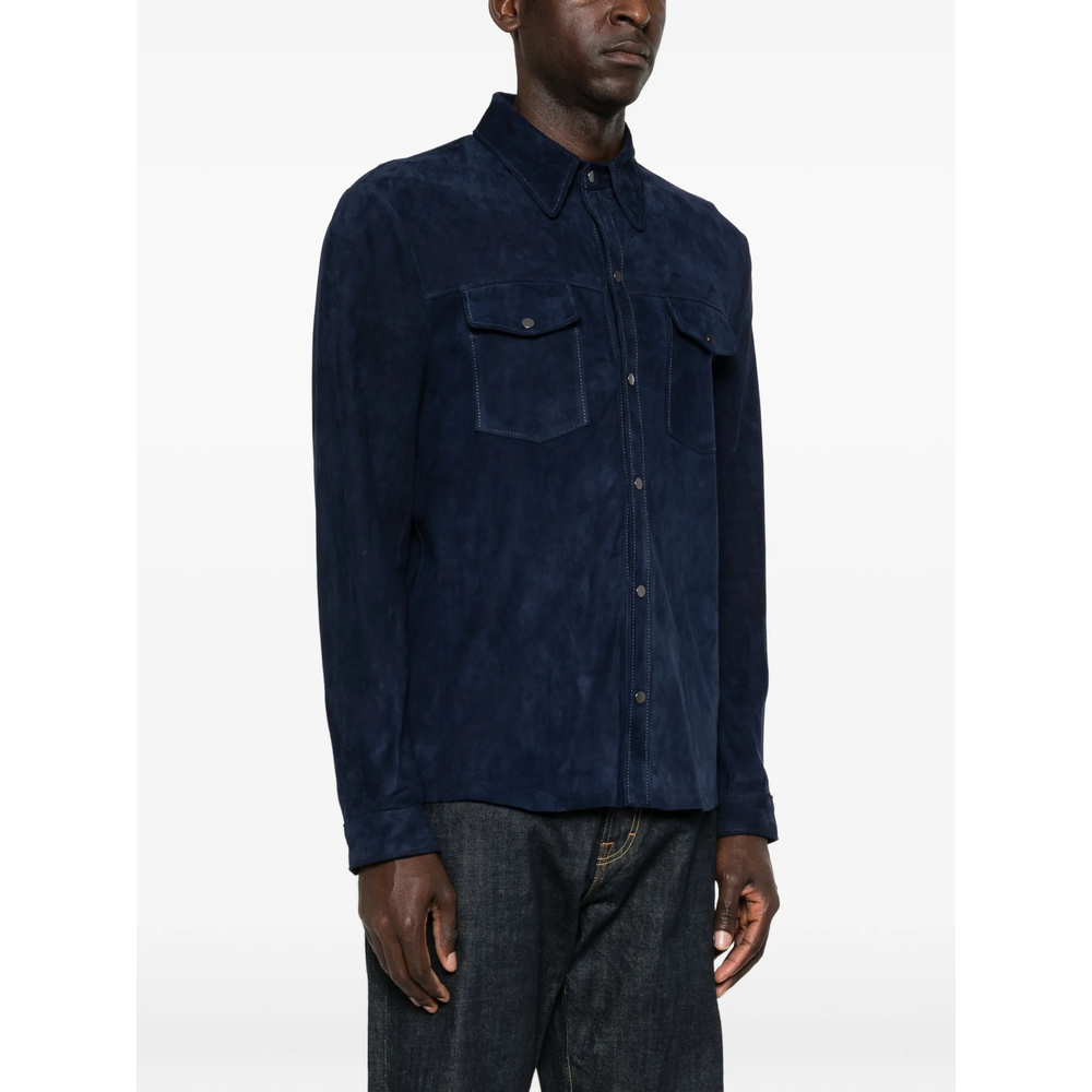 Suede Shirt Jacket