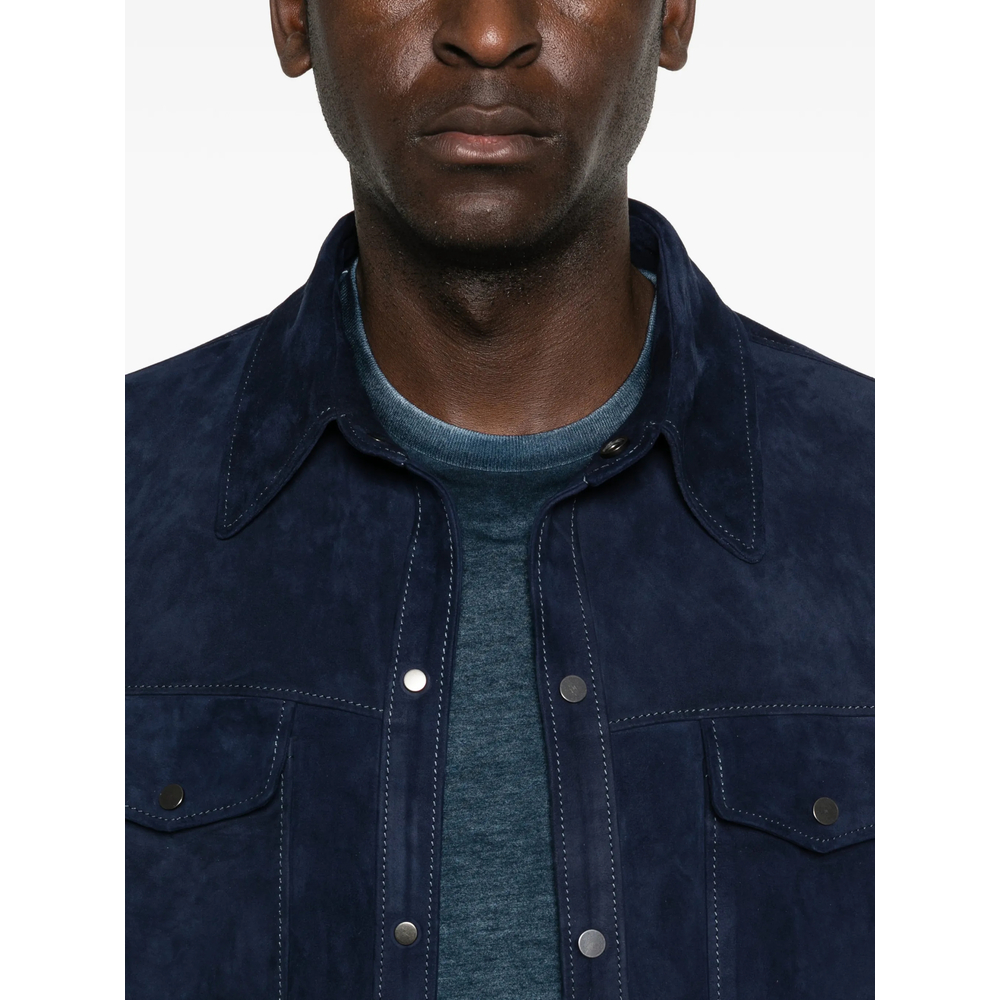 Suede Shirt Jacket