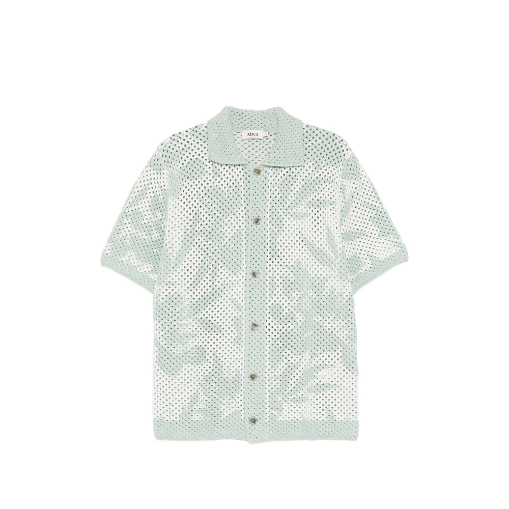 Altea Floreal-print Short-sleeve Shirt