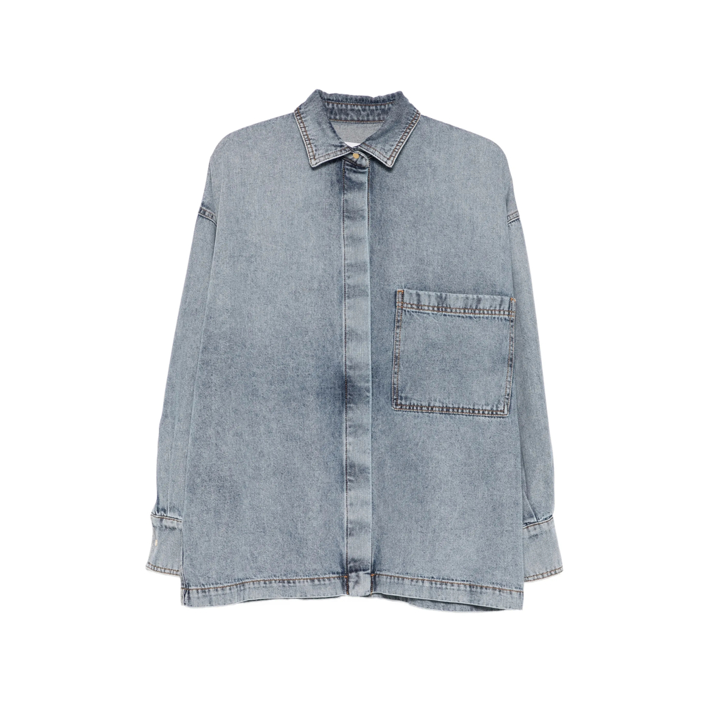 Darkpark Jenny Front-pocket Button-down Shirt