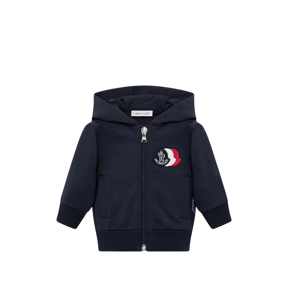 Moncler Zipped Hooded Sweatshirt