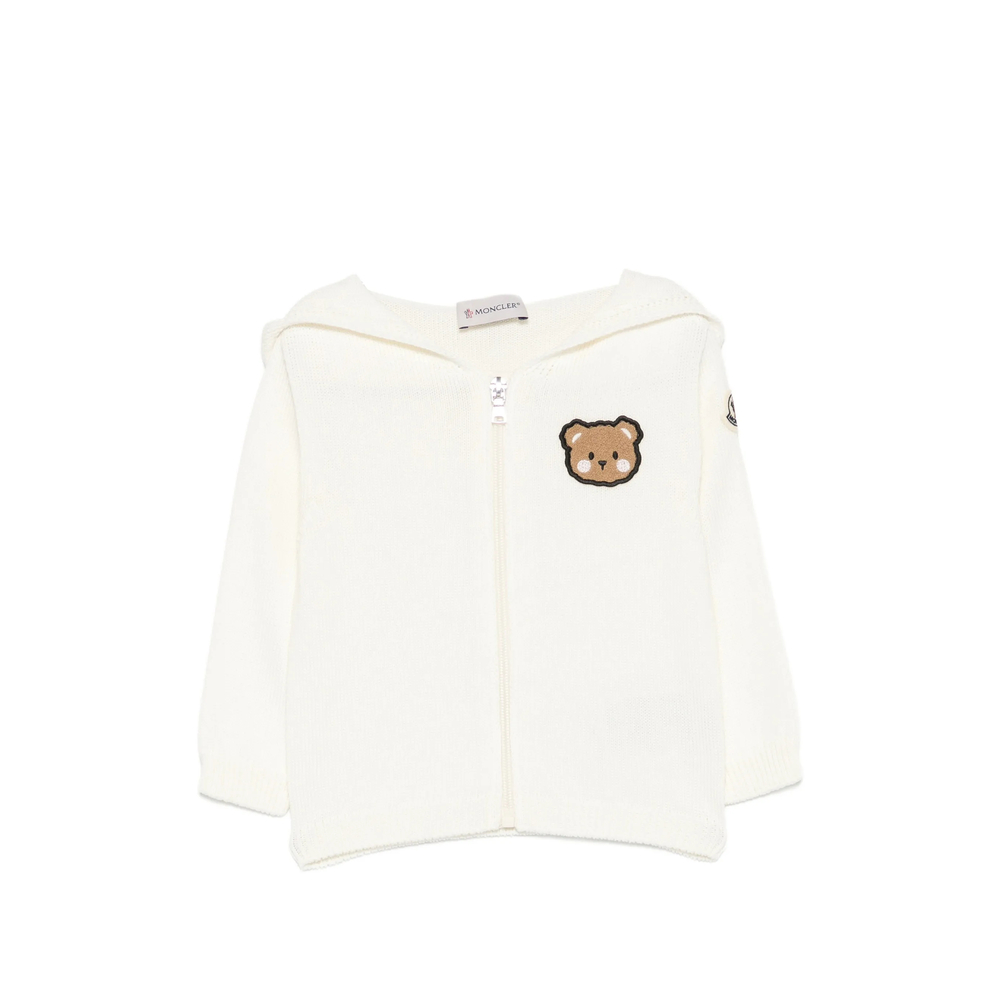 Moncler Bear-appliqué Cardigan
