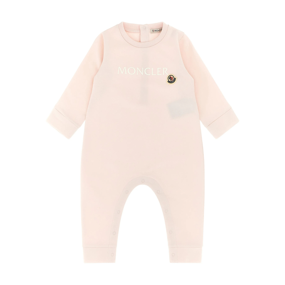 Moncler Logo-patch Baby Grow
