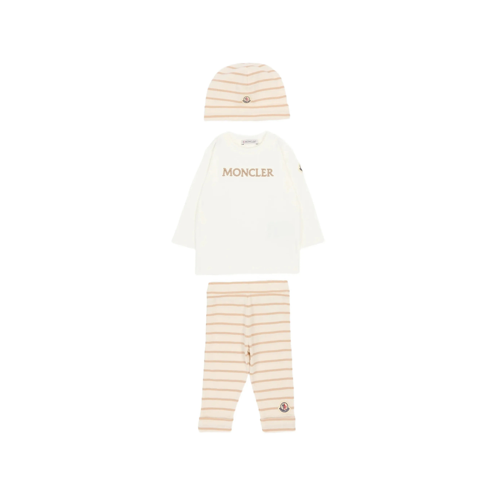 Moncler Striped Cotton Set