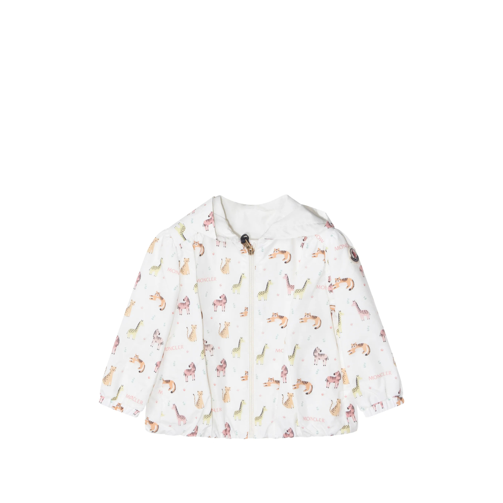 Moncler Guniz Animal-print Hooded Jacket