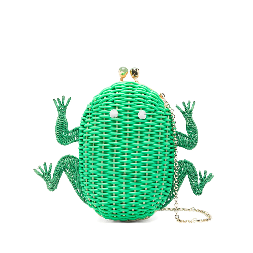 Serpui Mary Froglet Clutch Bag In Multi