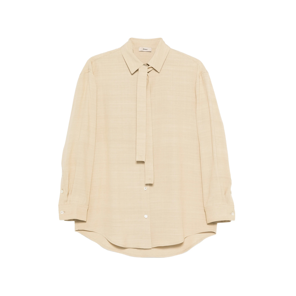 Tie-Neck Shirt