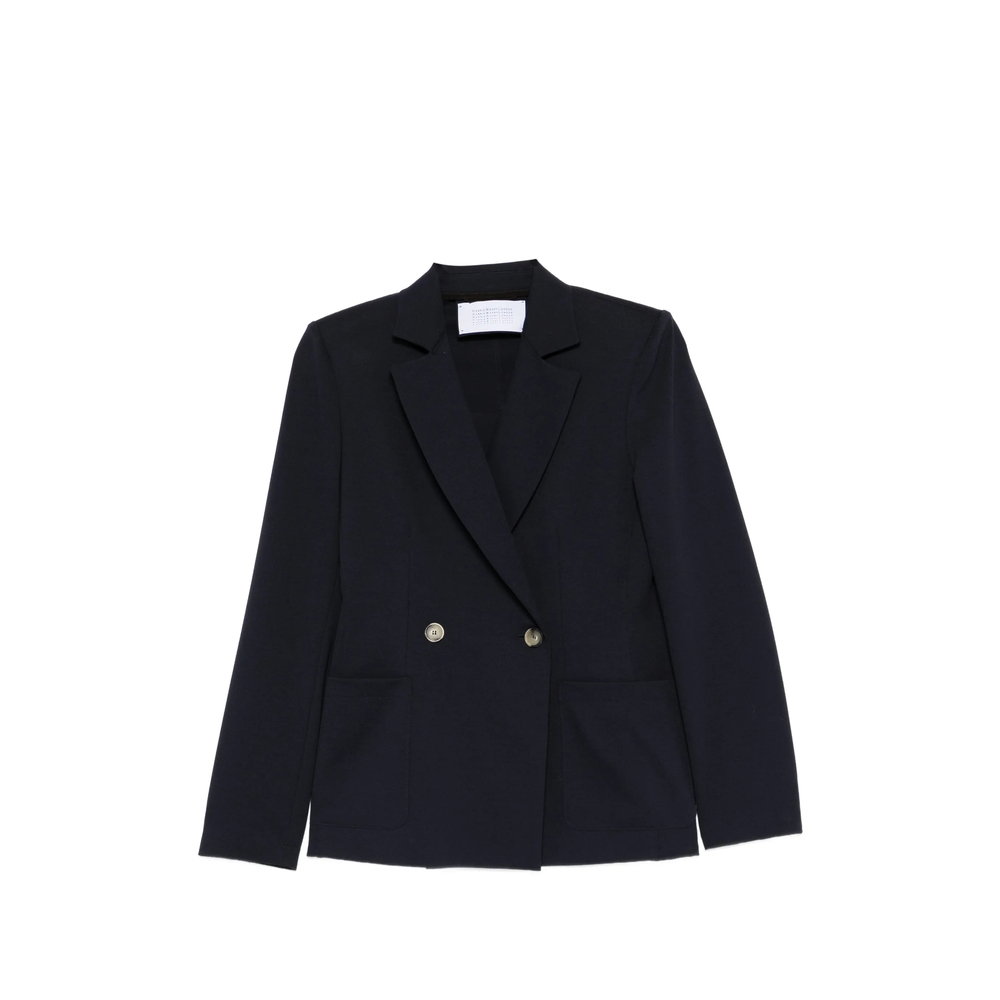 Harris Wharf London Notched-lapel Double-breasted Blazer