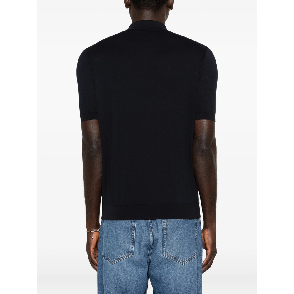 Button-Up Polo Shirt