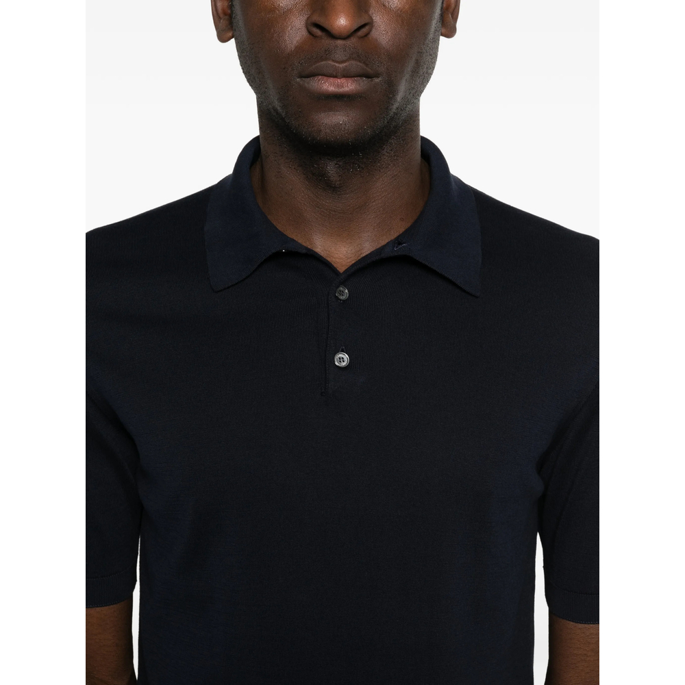 Button-Up Polo Shirt
