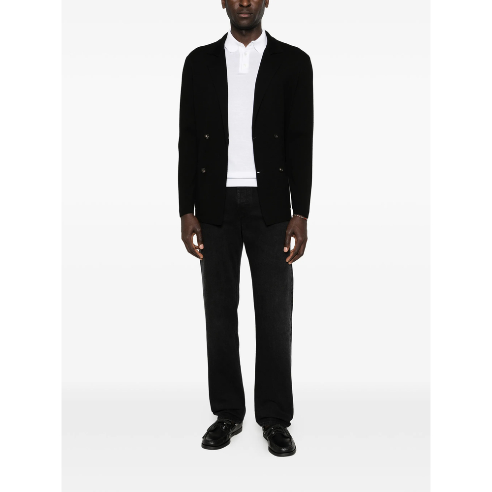 Button-Fastening Polo Shirt