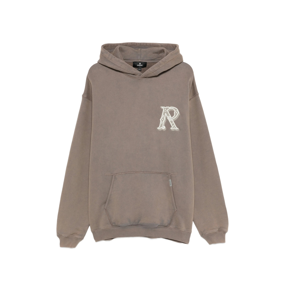 Represent Logo-patch Hoodie