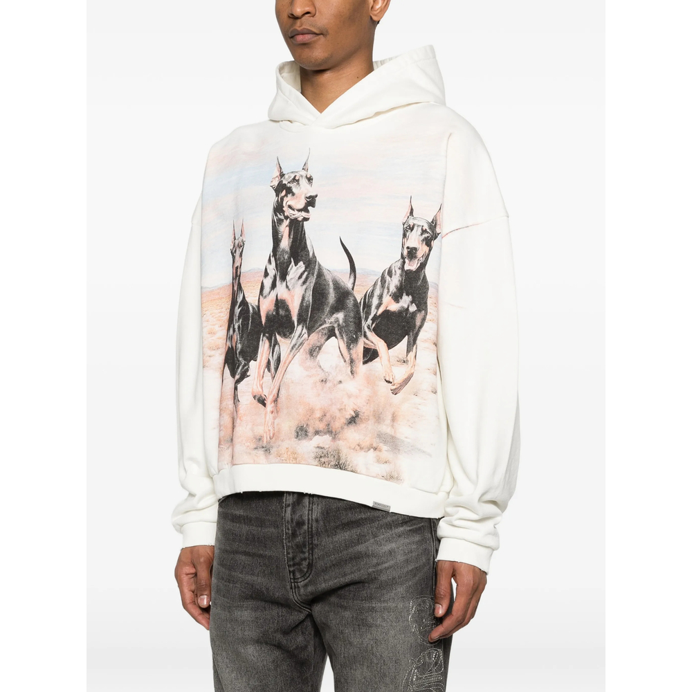 Dog-Print Hoodie