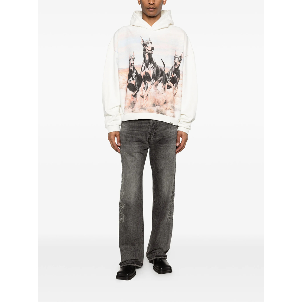 Dog-Print Hoodie