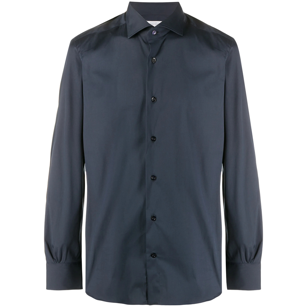 Camiceria Mazzarelli Plain Buttoned Shirt