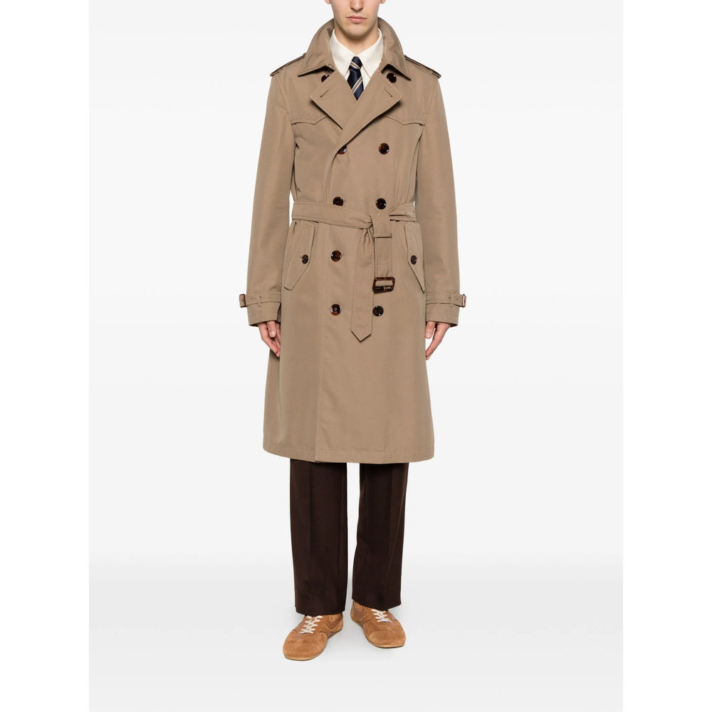 Foxfield Double-Breasted Trench Coat