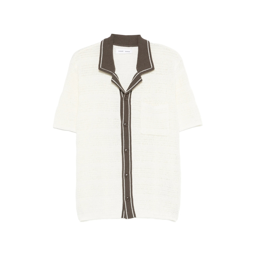 Samsøe Samsøe Sapercy Button Trim Polo Shirt