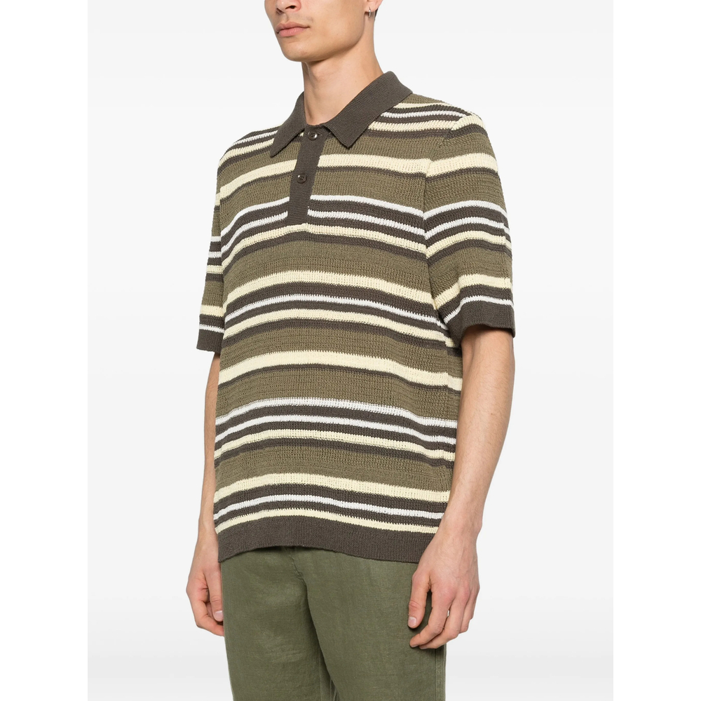 Samsøe Samsøe Samarco Striped Polo Shirt