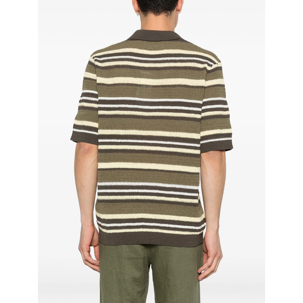 Samsøe Samsøe Samarco Striped Polo Shirt