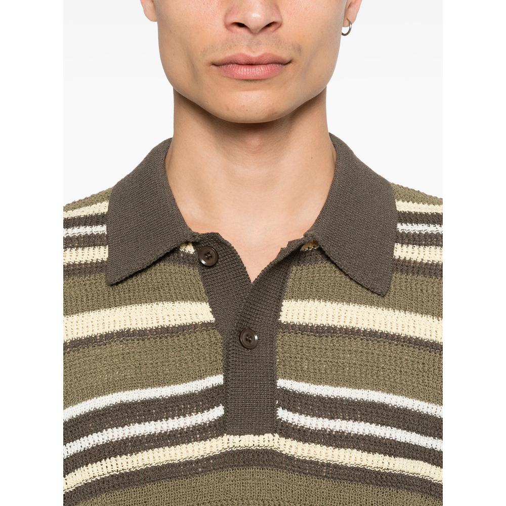 Samsøe Samsøe Samarco Striped Polo Shirt