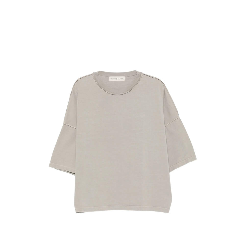 Stay Human On Earth Drop-shoulder T-shirt