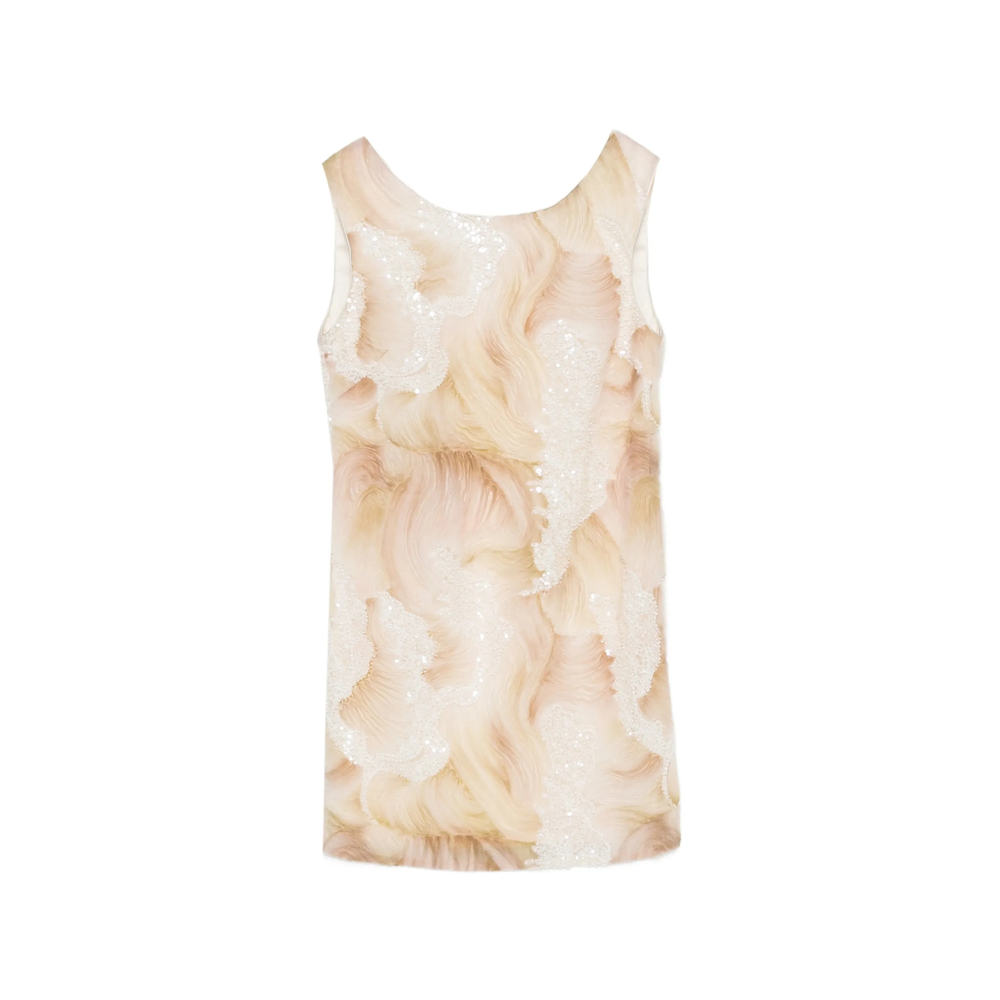 De Santis Sequin Mini Dress