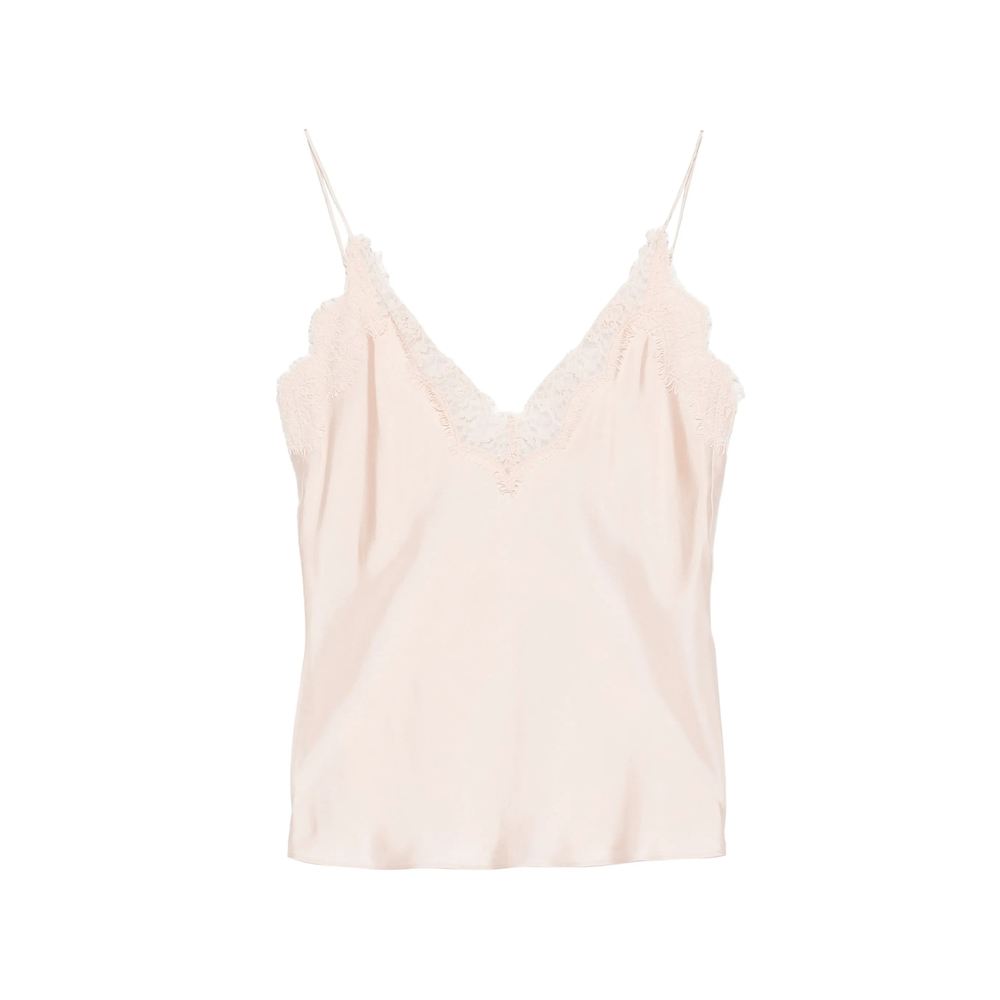 Rohe Lace-trim Silk Top