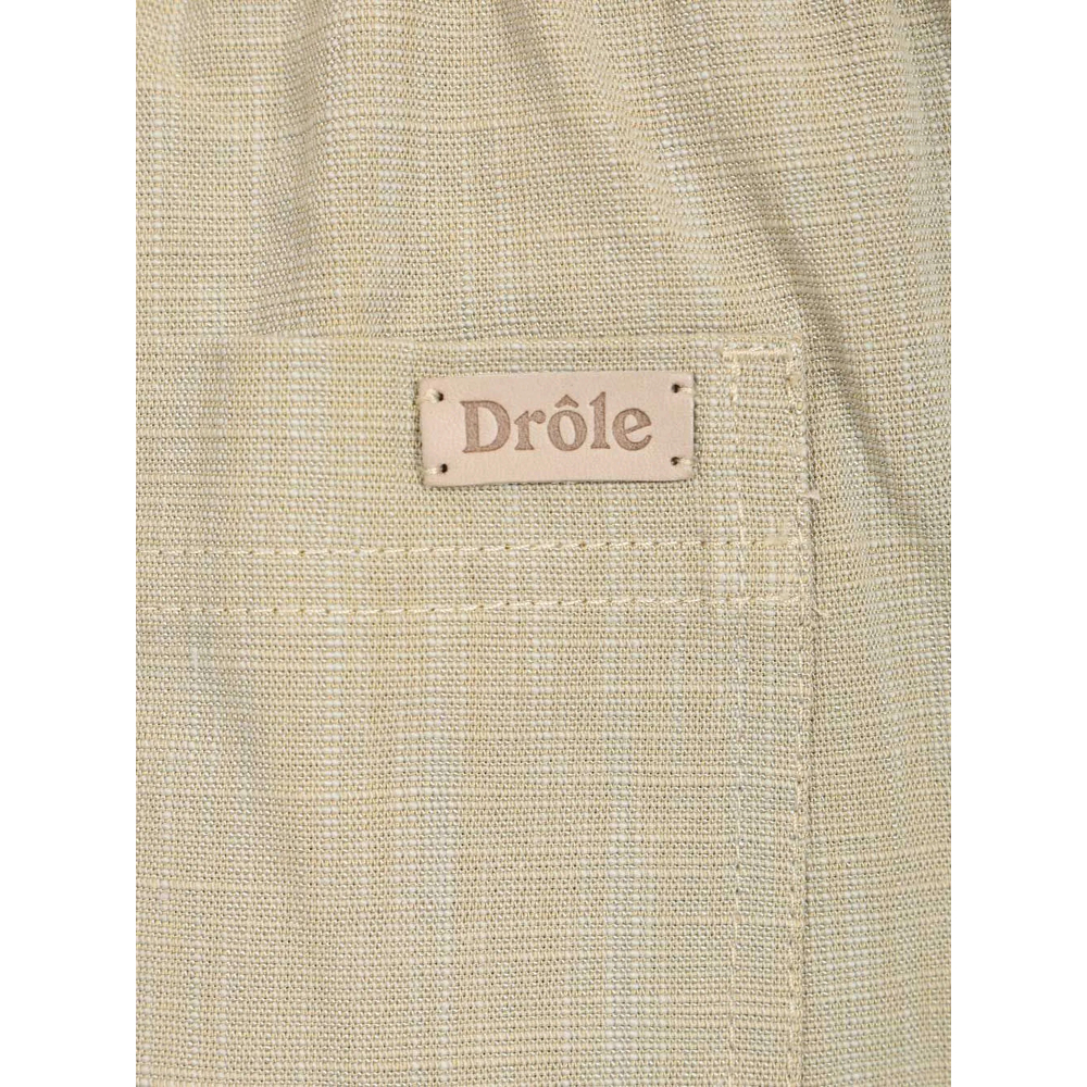 Drôle De Monsieur Elasticated Cotton Trousers