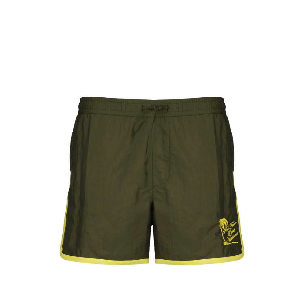 Drôle De Monsieur Logo-print Drawstring Shorts