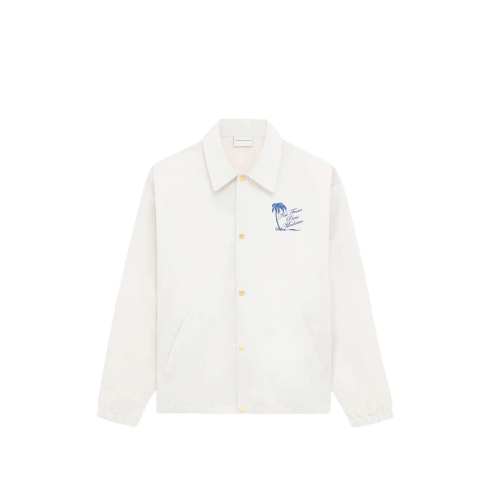 Drôle De Monsieur Buttoned Graphic Shirt Jacket
