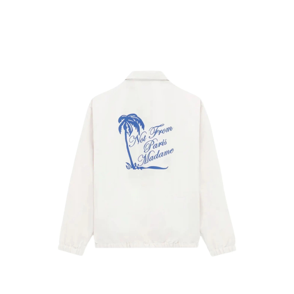 Drôle De Monsieur Buttoned Graphic Shirt Jacket