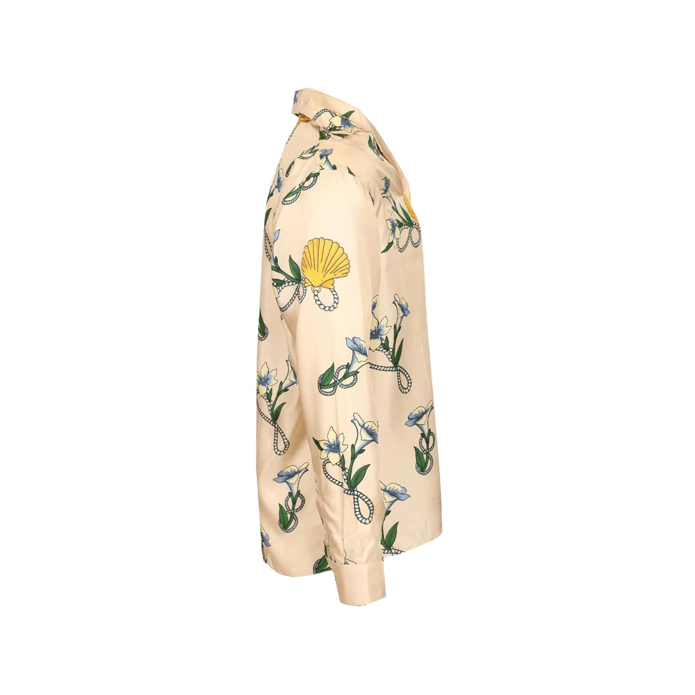 Drôle De Monsieur Floral Seashell Shirt